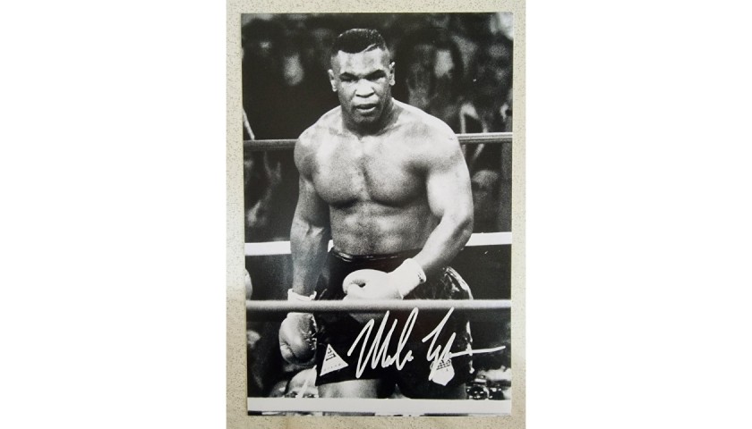 Mike Tyson Signed Photograph