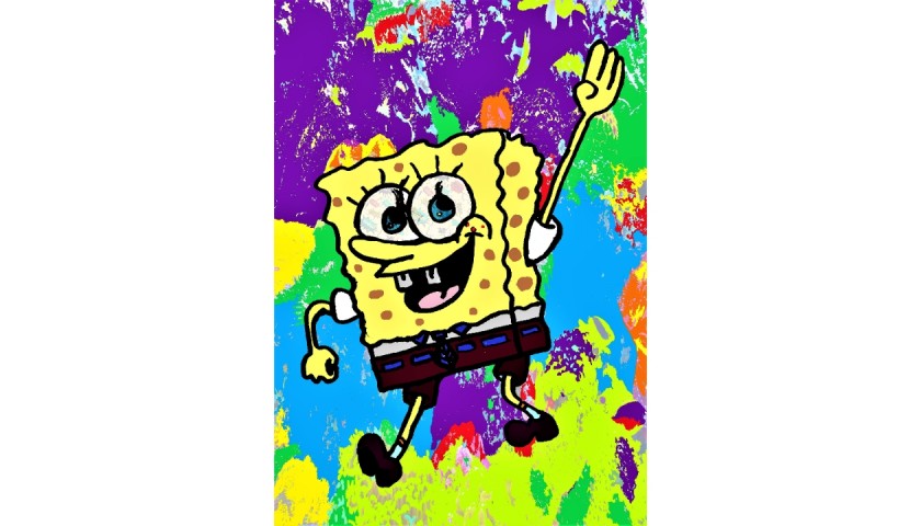 "Spongebob" Original Limited Edition Board by G.Karloff