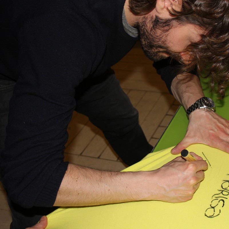 T-shirt autografata da Federico Russo e Marisa Passera- SUN68 per Love for Music