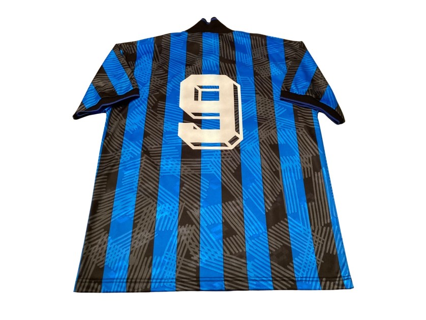 Ganz's Atalanta Match-Issued Shirt, 1993/94