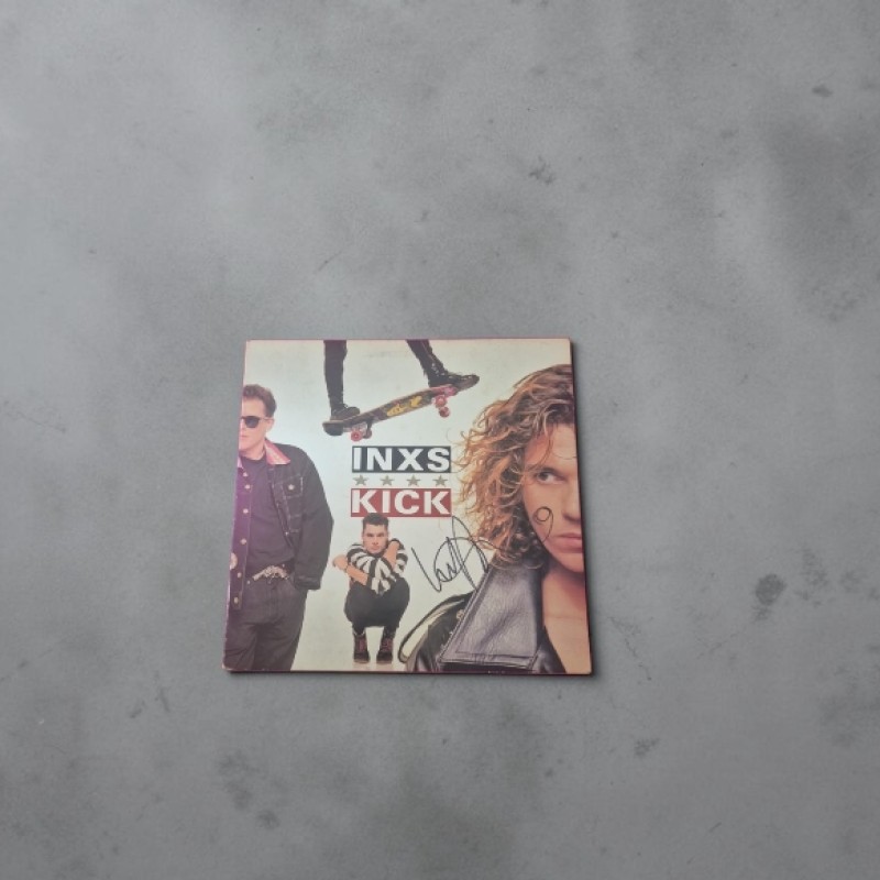 Michael Hutchence of INXS Signed Vinyl