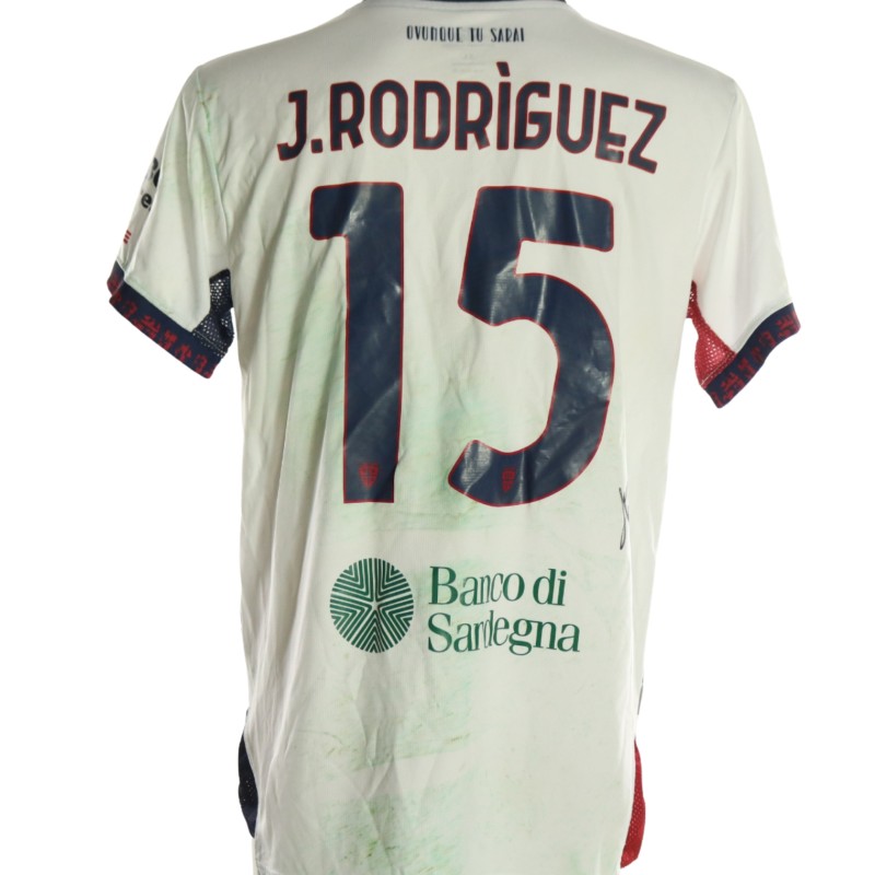 Rodriguez's Signed Unwashed Shirt, Inter vs Cagliari 2026