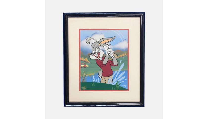 Bugs Bunny Golf Animation Cel - Limited Edition
