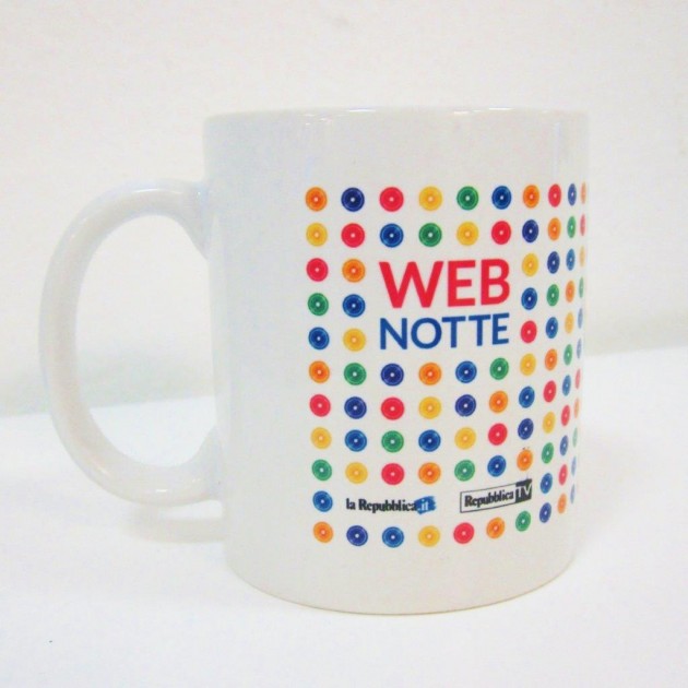 Pino Daniele Web Notte signed Cup 