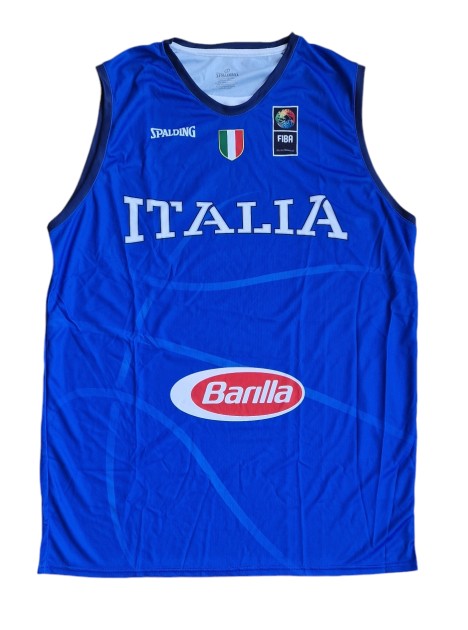 Italian National Basketball Team's Official Match Shirt