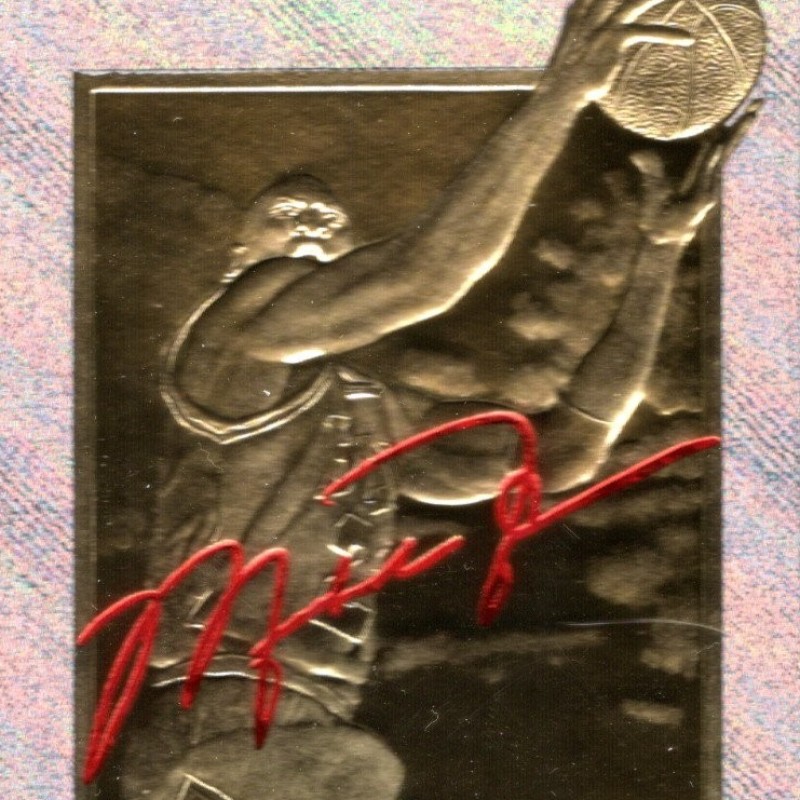 Michael Jordan Limited Edition Gold Card 1996/97