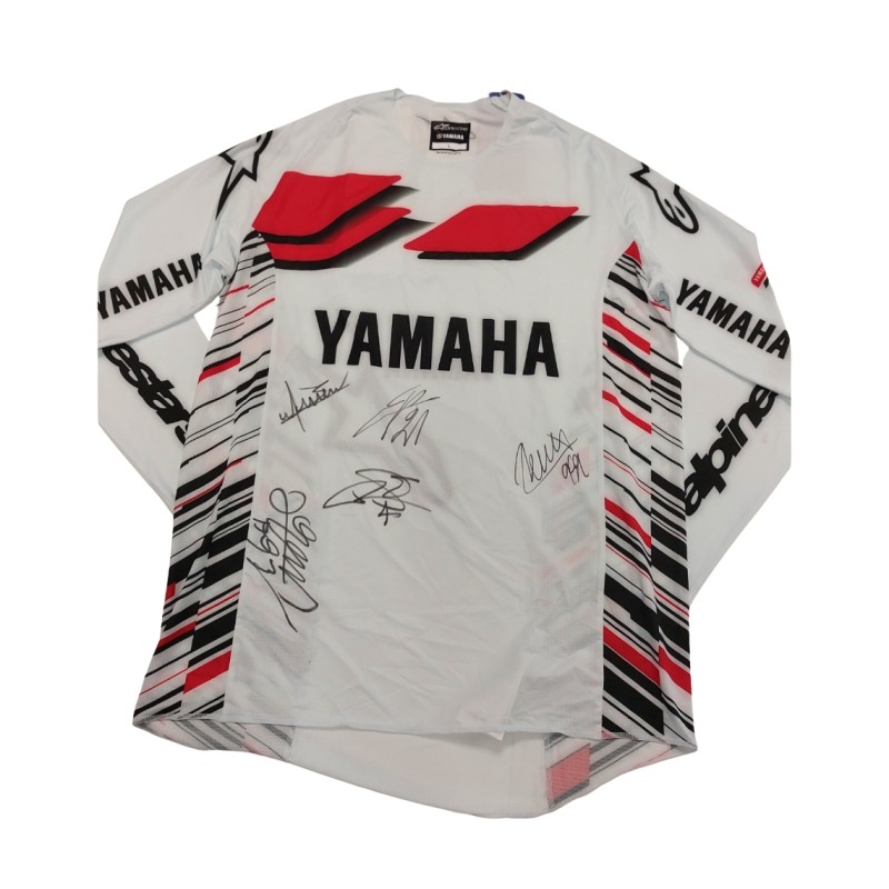 Maglia MX 70° Anniversario - Autografata dai piloti Yamaha Off-Road, taglia L