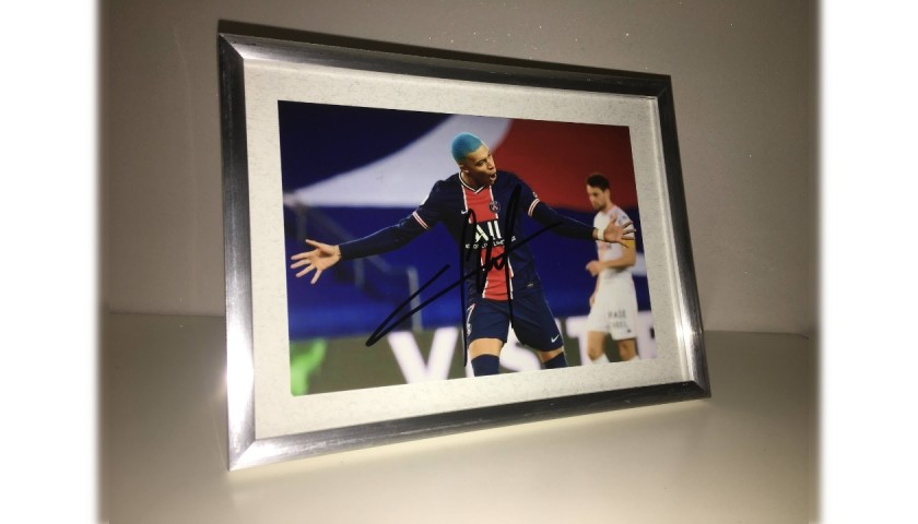 Kylian Mbappe Signed Photograph