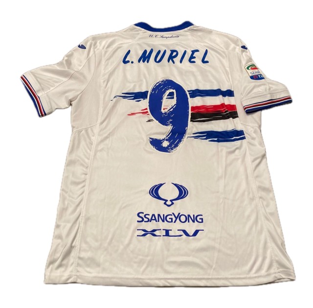 Muriel's Match-Issued Shirt Sampdoria, 2016/17