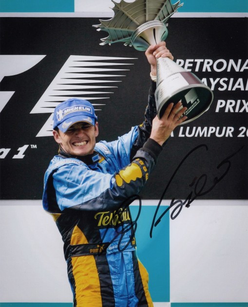 Formula 1 - Photograph Signed by Giancarlo Fisichella