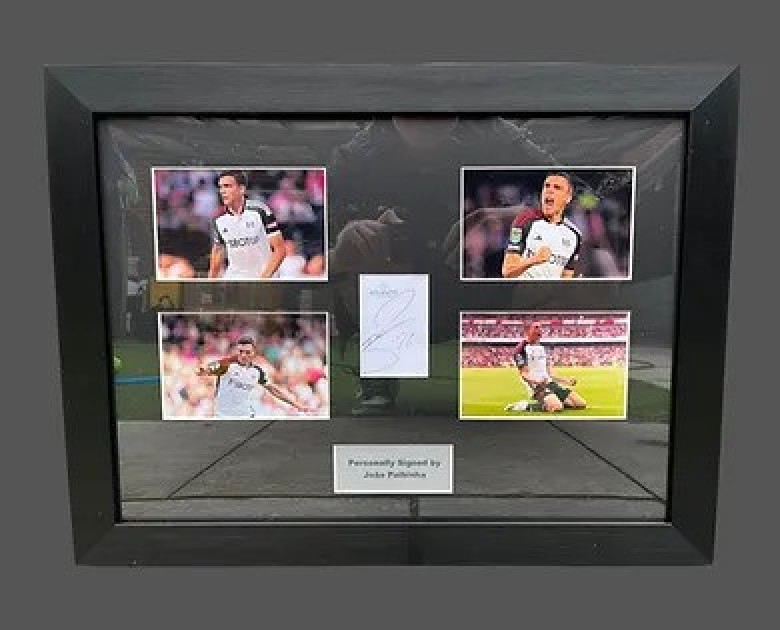 Joao Palhinha's Fulham Framed Autograph