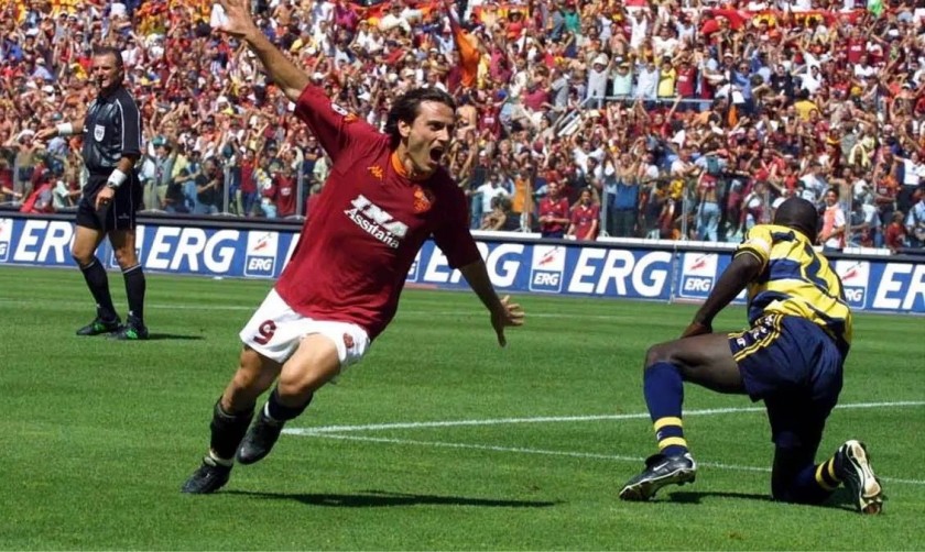 Maglia ufficiale Montella Roma, 2000/01