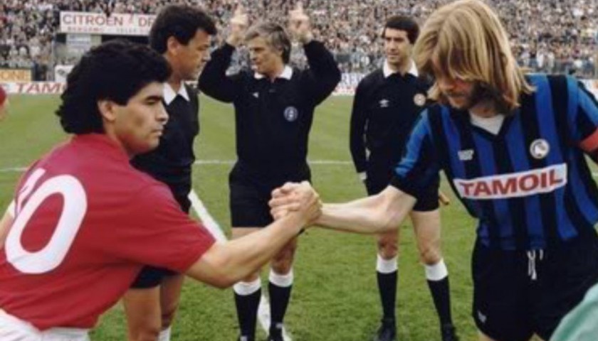 Maradona's Official Napoli Signed Shirt, 1986/87