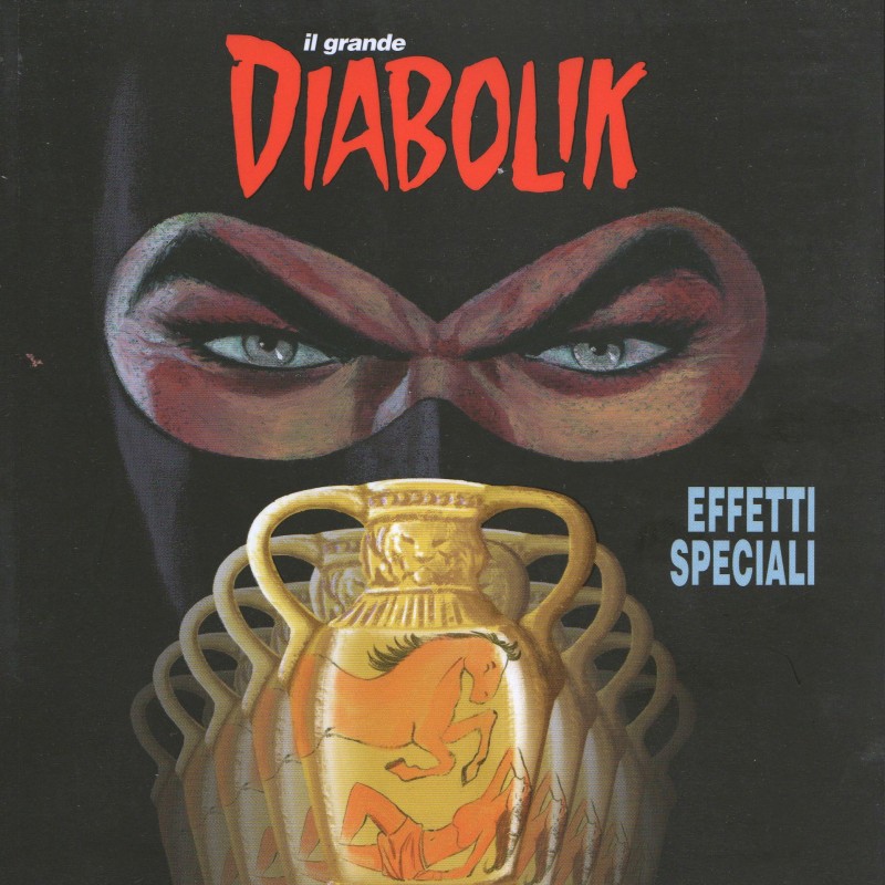 Diabolik "Effetti Speciali" Comic - Signed by Barison and Gomboli 