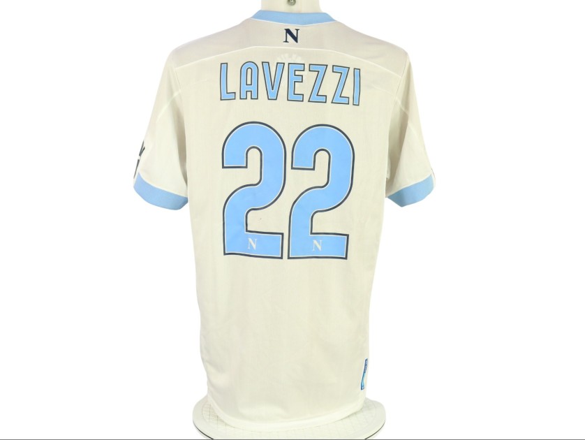 Maglia Lavezzi Napoli, indossata 2010/11