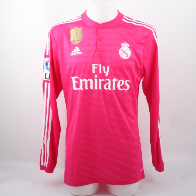 Benzema Match Issued/Worn Shirt, Liga 2014/15 - Signed
