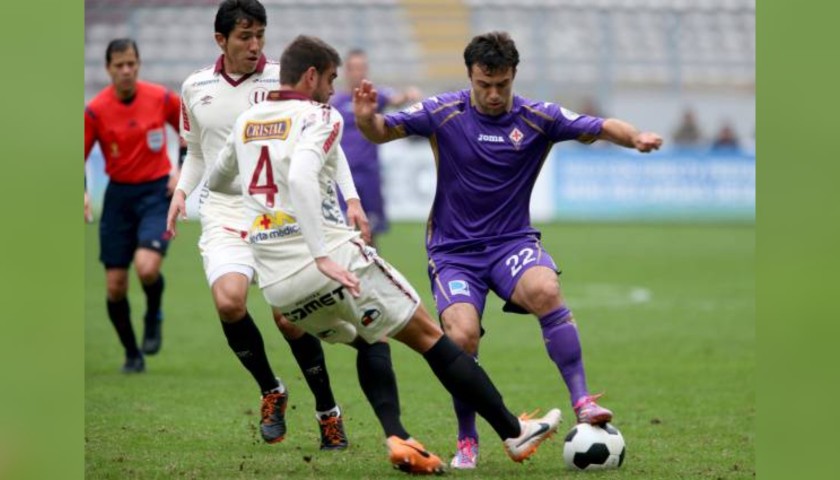 Rossi's Fiorentina Signed Match Shirt, 2014/15