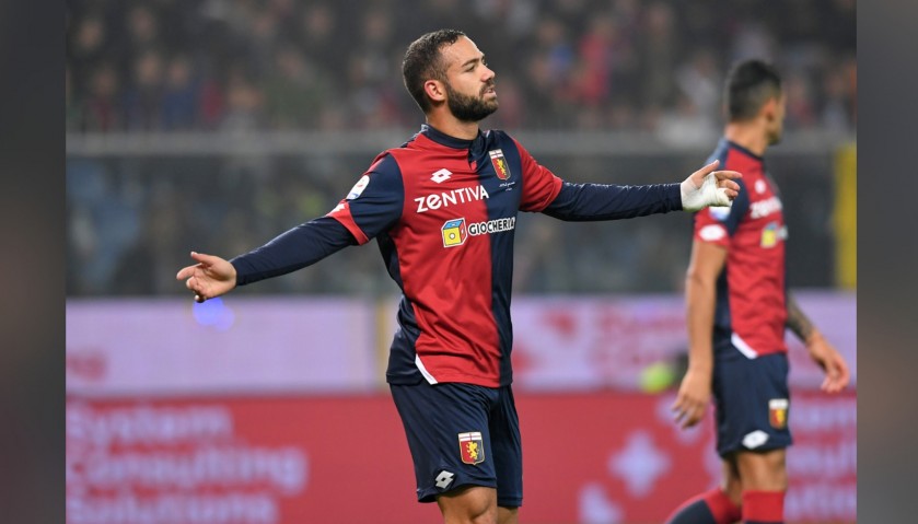 Biraschi's Genoa Match-Issue Signed Shirt, 2018/19 