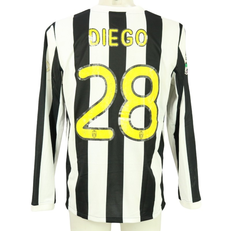 Diego's Juventus Match-Issued Shirt, 2009/10