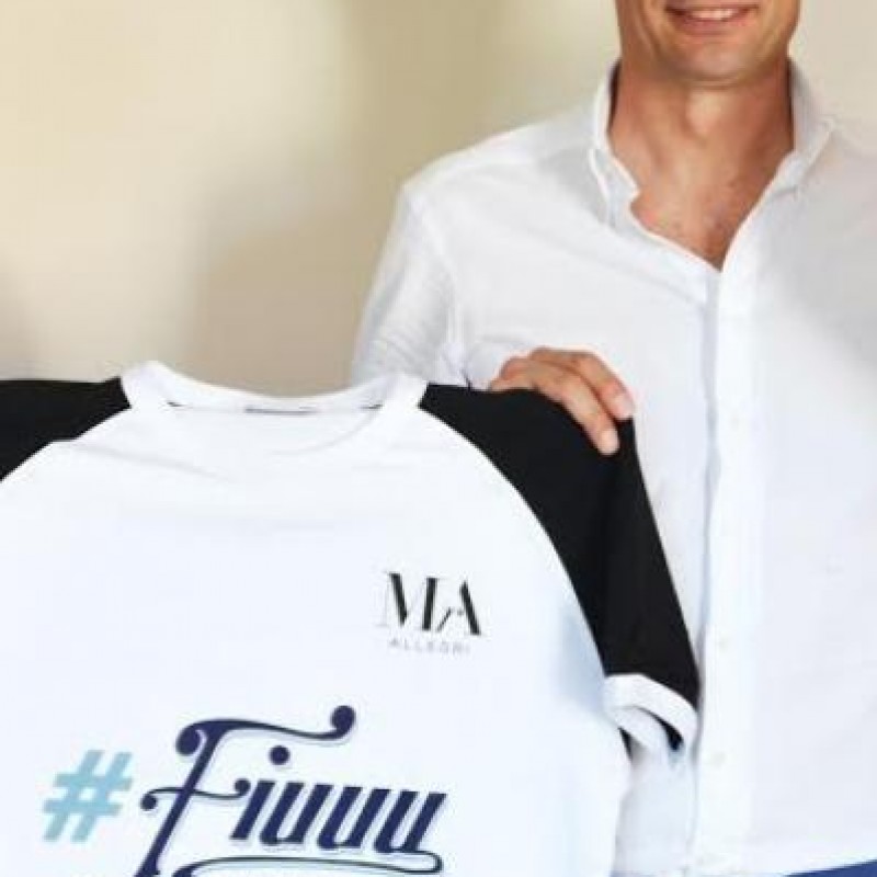 T-shirt #fiuuu conceived and signed by Mr. Allegri