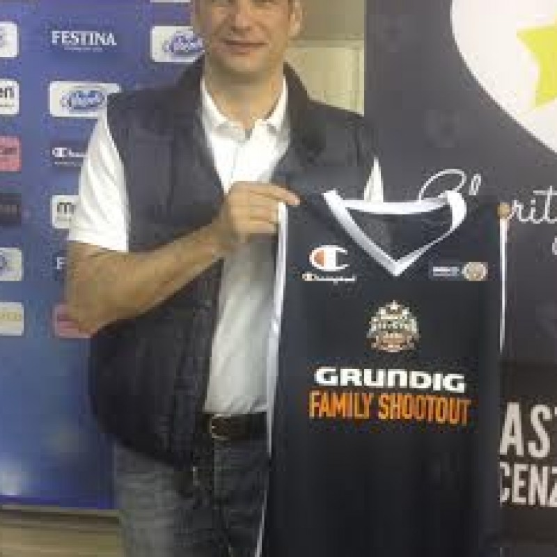 Nando Gentile worn signed shirt - All Star Game BEKO 2014