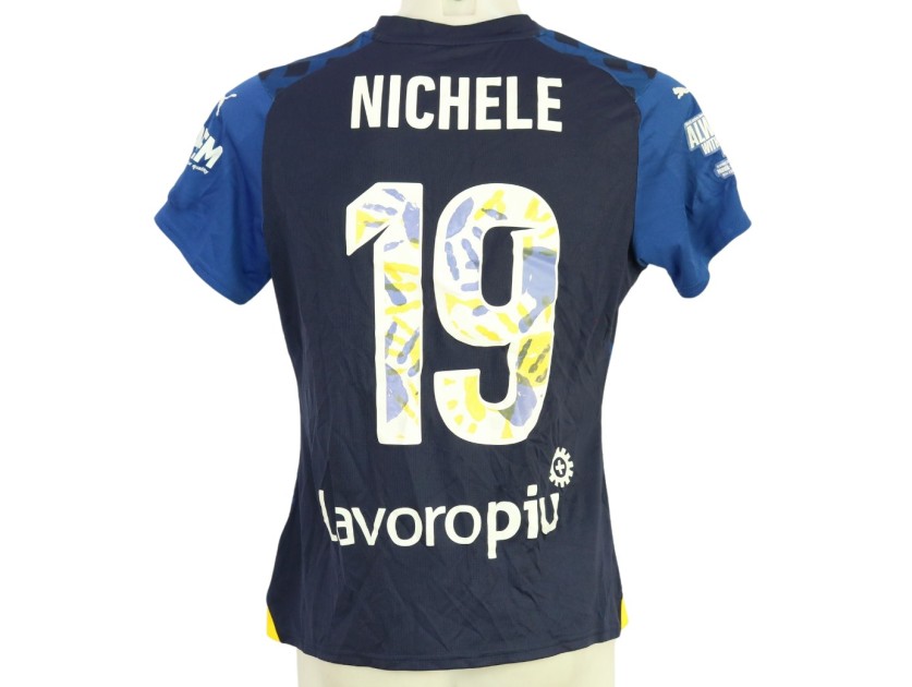 Maglia Nichele unwashed Parma vs Ravenna Women 2024 - Patch Always With Blue