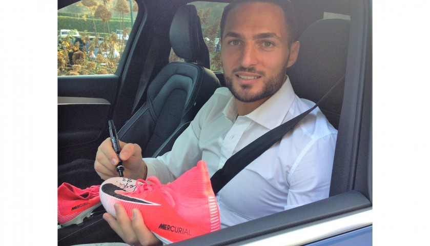 D'Ambrosio's Signed Match-Worn Nike Cleats, Serie A 2016/17