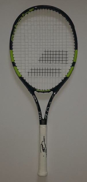 Novak Djokovic's Signed Tennis Racket