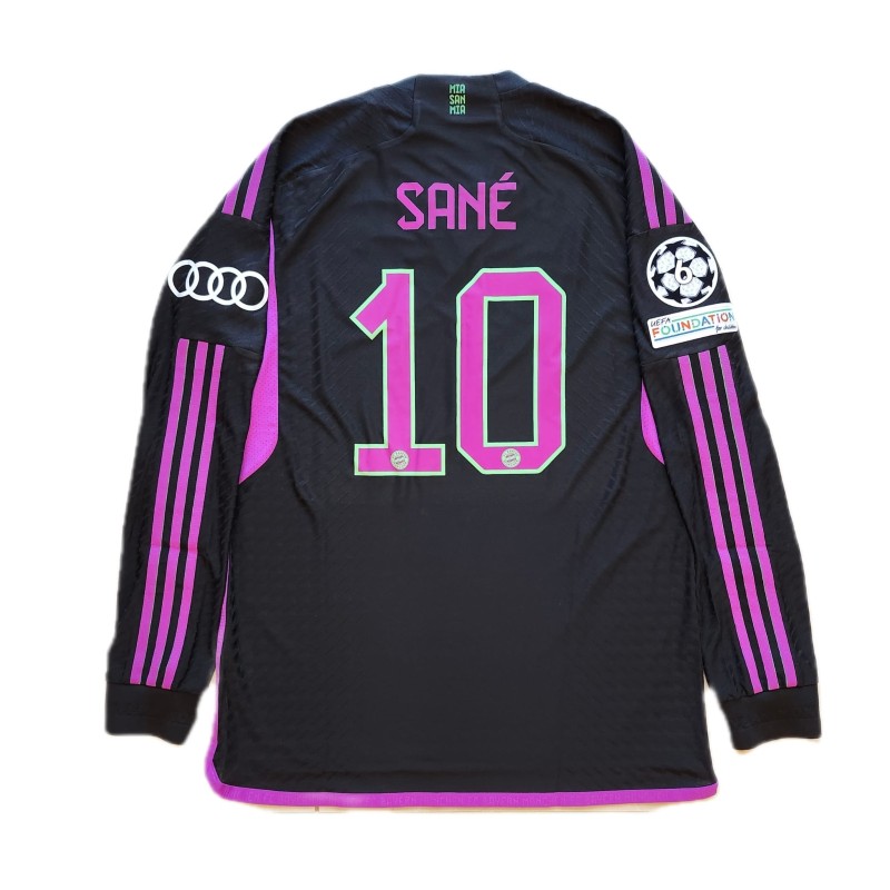 Leroy Sane's Bayern Munich 2023/24 Issued Shirt