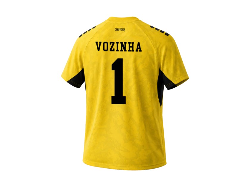 Vozinha's Capo Verde 2026 Signed with Personalised Dedication Shirt