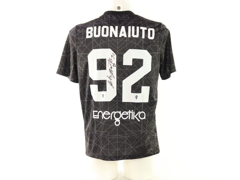 Buonaiuto's Signed Unwashed Shirt, Vicenza vs Padova 2025