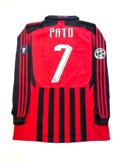 Pato's Milan Match-Issued Shirt, 2007/08