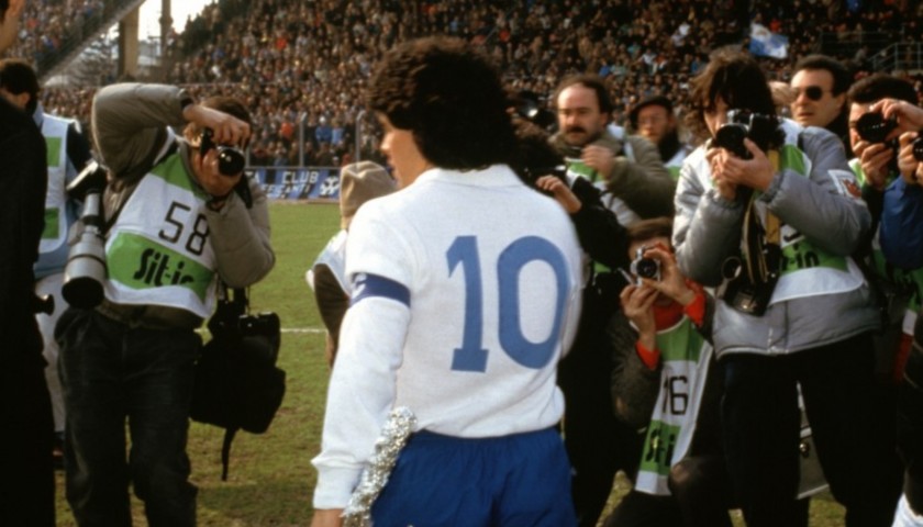 Maradona's Napoli Signed Match Shirt, 1987/88 Season