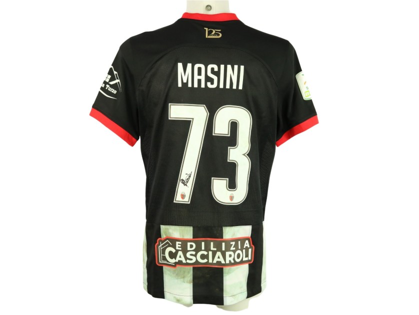 Masini's unwashed Signed Shirt, Ascoli vs Cremonese 2024