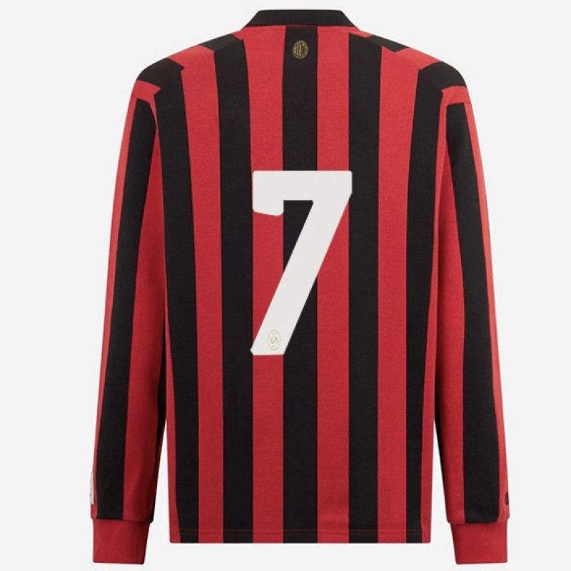 Morata's AC Milan 2024/25 Signed Limited Edition 125th Anniversary Shirt  