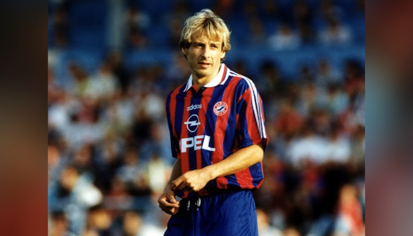 Klinsmann's Official bayern Munich Signed Shirt, 1995/96