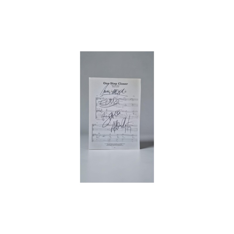 Spartito U2 - Autografato