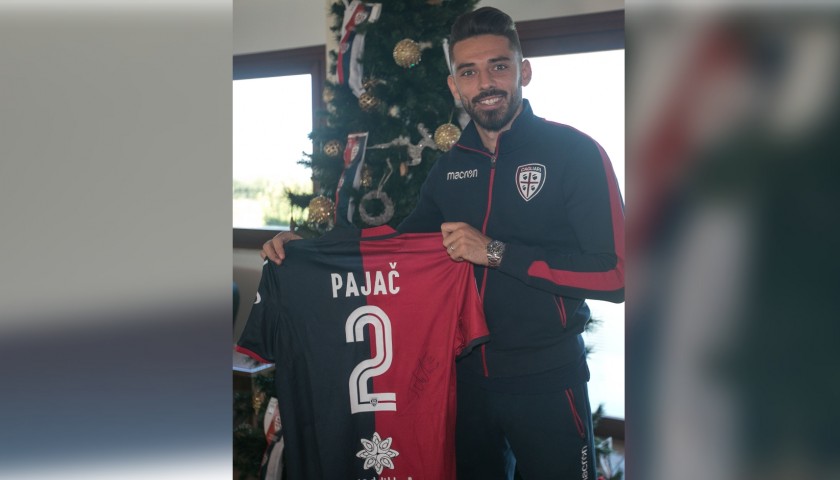 Cagliari Festive Shirt - Worn and Signed by Pajac