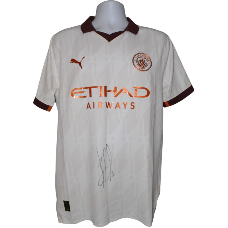 Bernardo Silva Signed Away Shirt