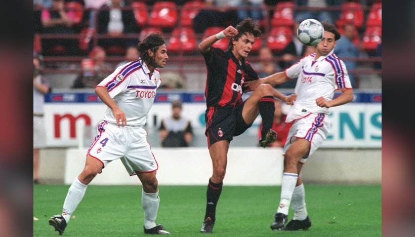 Inzaghi's Milan Match Shorts, Serie A 2001/02