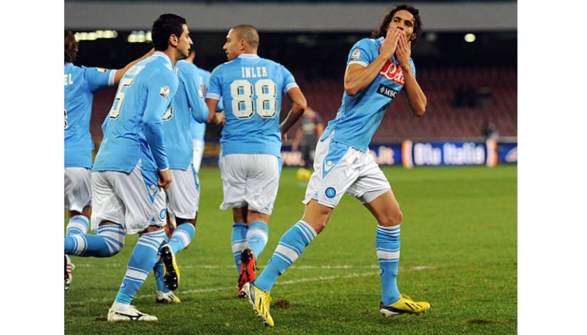 Maglia gara Cavani Napoli, 2012/13