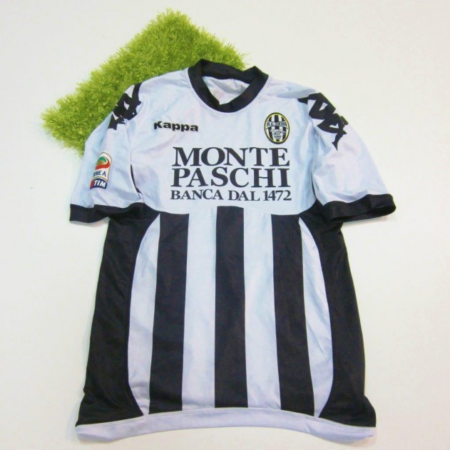 Brienza Siena match worn shirt, Serie A 2011/2012