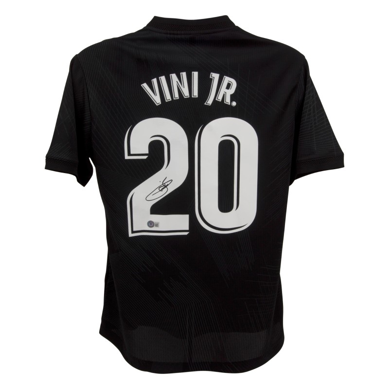 Vinicius Junior's Real Madrid Signed Replica Shirt