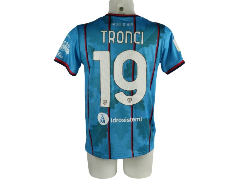 Federica Tronci's Cagliari Women's Futsal Team Signed Match-Worn Shirt, 2025/26