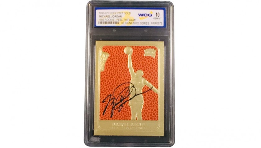 Michael Jordan Limited Edition Gold Card 