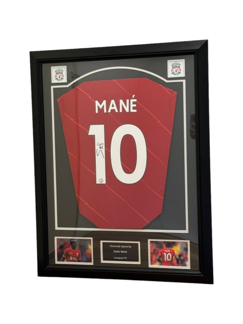 Sadio Mané's Liverpool Signed Home Shirt