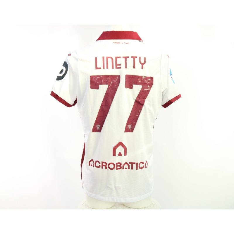 Linetty's Genoa vs Torino Unwashed Shirt, 2024