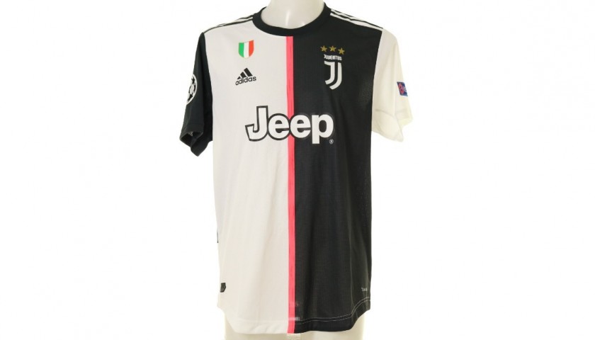 Cristiano Ronaldo Juventus 19/20 Authentic UCL Home Jersey by