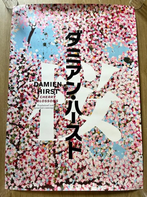 Damien Hirst "Cherry Blossoms" The National Art Center Poster