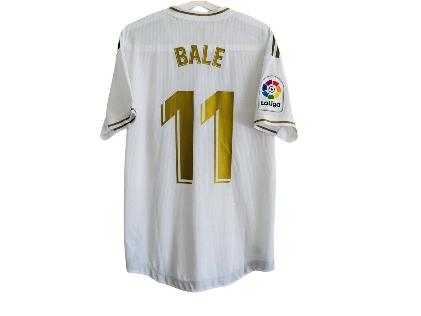 Gareth Bale's Real Madrid 2019/20 Match Worn Shirt Vs Alaves